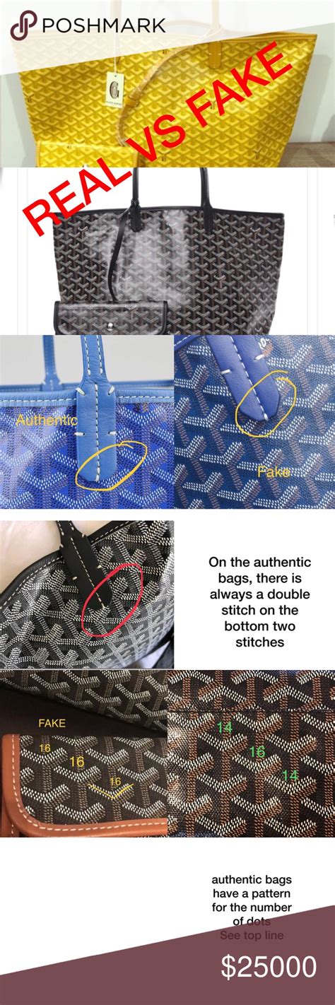 e goyard real vs fake|goyard bag serial number.